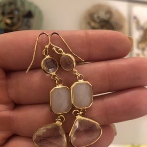 Loft crystal earrings